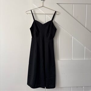 Vintage Van Raalte Nightgown Nightie Black Silky Size S 32 Classy Elegant Sexy